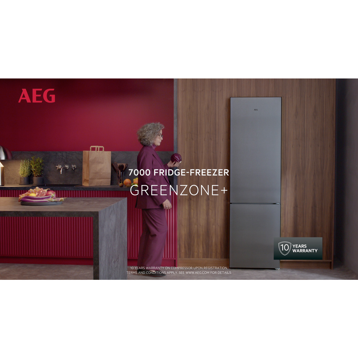 AEG - Frigo-congélateur pose libre - ORC7P361DX
