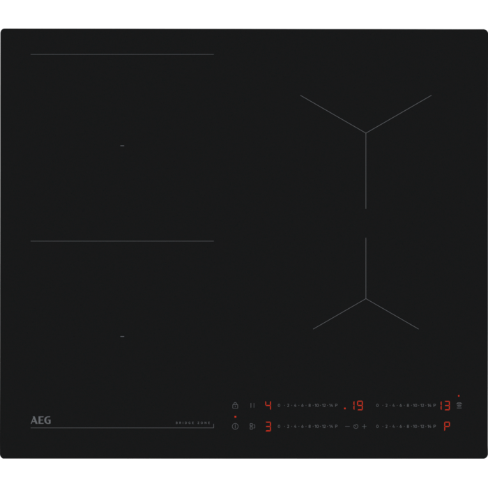 6000 Bridge - Taque à induction, SaphirMatt® SE, 60 cm