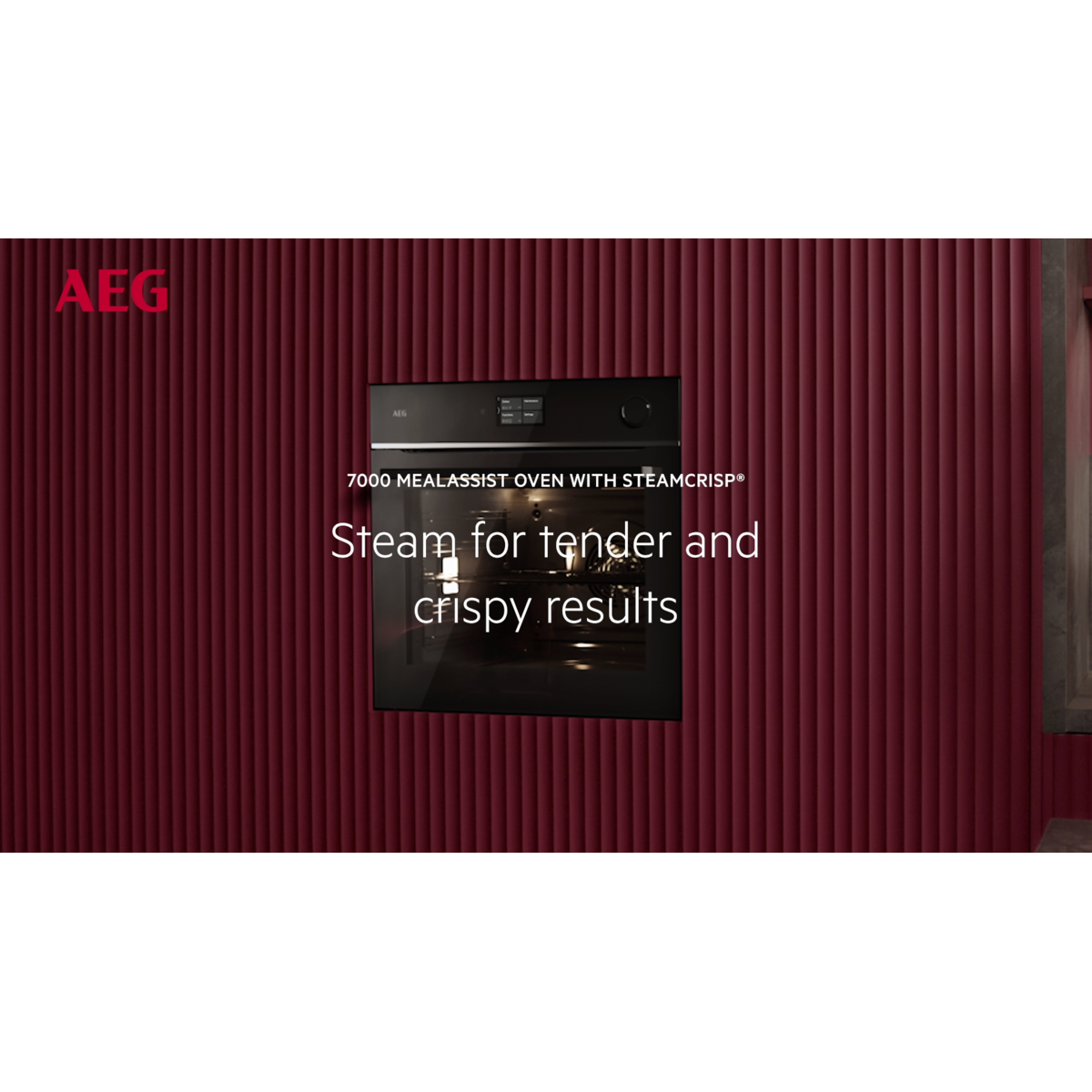 AEG - Four à vapeur combiné - TR7PB73FSB