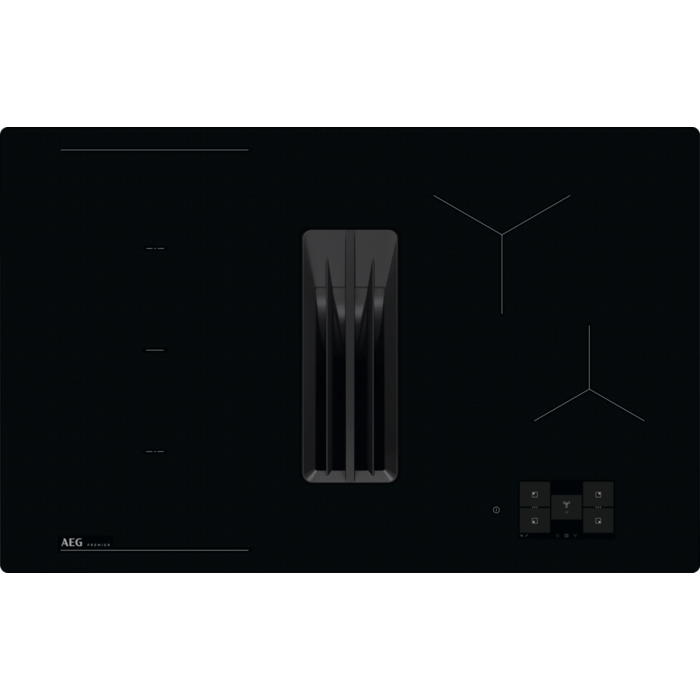 Taque avec hotte intégrée - 9000 ComboHob SensePro 80 cm