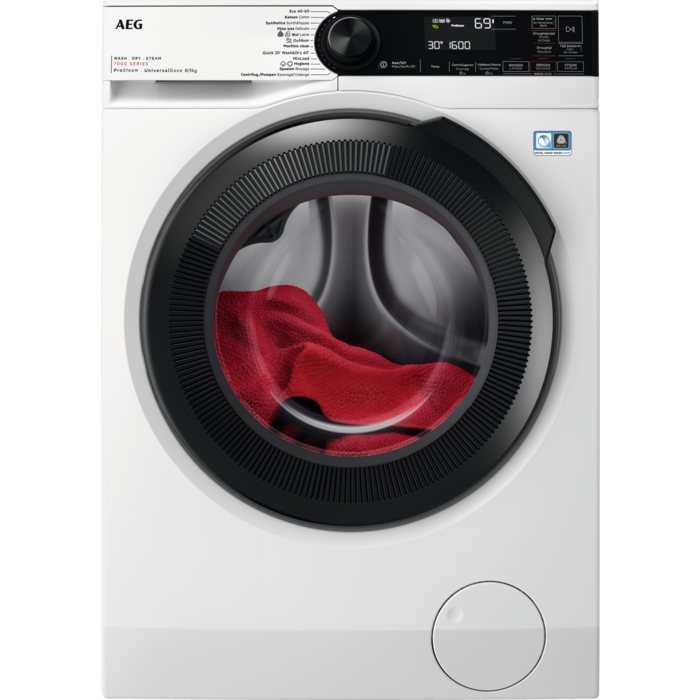 AEG - Lave-linge séchant pose libre - LWR7586CUB