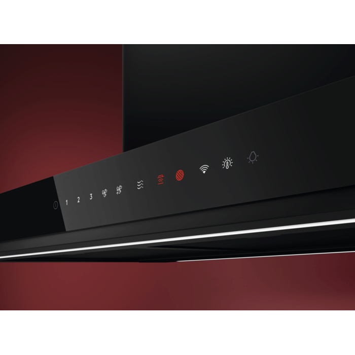 AEG - Hotte de cuisine noire - GI87D91CB