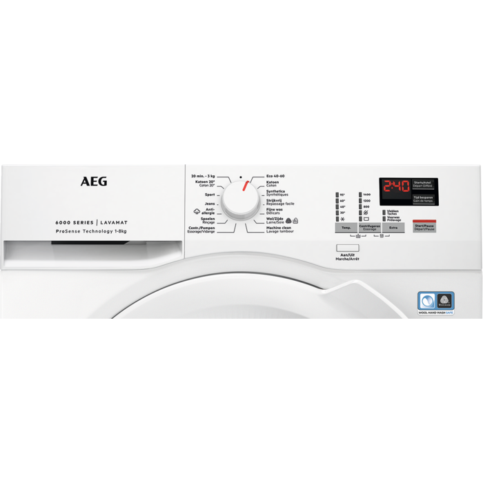 AEG - Machine à laver chargement frontal - LF61R840