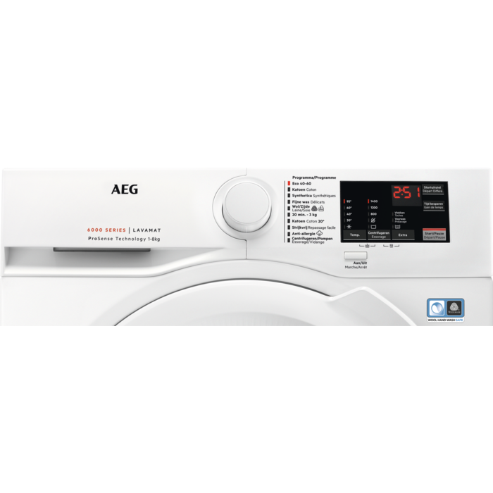 AEG - Machine à laver 8 kg - LF62R840