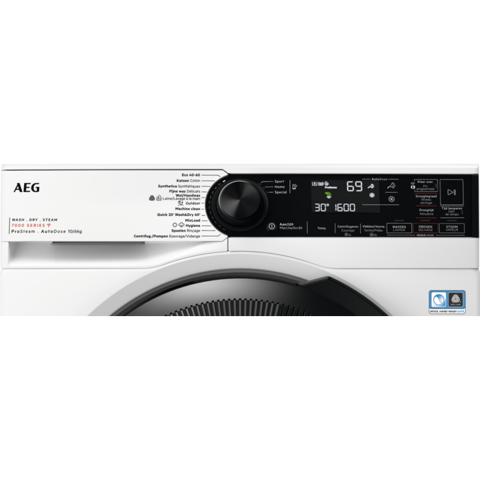 AEG - Lave-linge séchant pose libre - LWR75Q164
