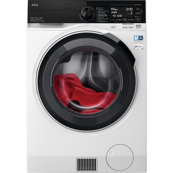 9000 AbsoluteCare® - Pompe à chaleur Lave-linge séchant 10 kg
