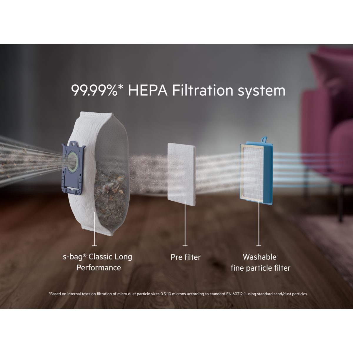 AEG - Aspirateur avec sac - AB61C3GG