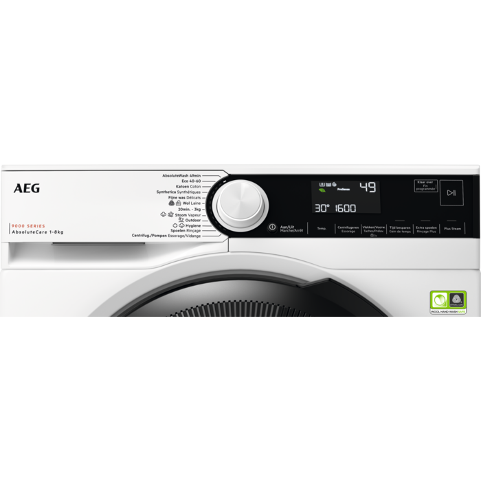 AEG - Machine à laver 8 kg - LR9586BN4