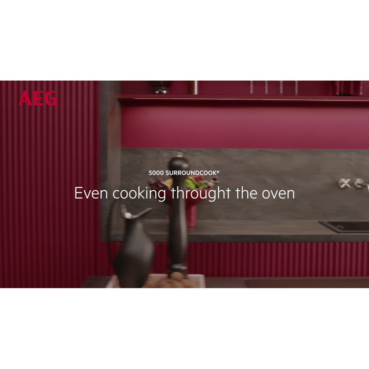 AEG - Four encastrable 60 cm - TU5AB21FSB