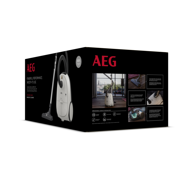 AEG - Aspirateur avec sac - AB61H6SW