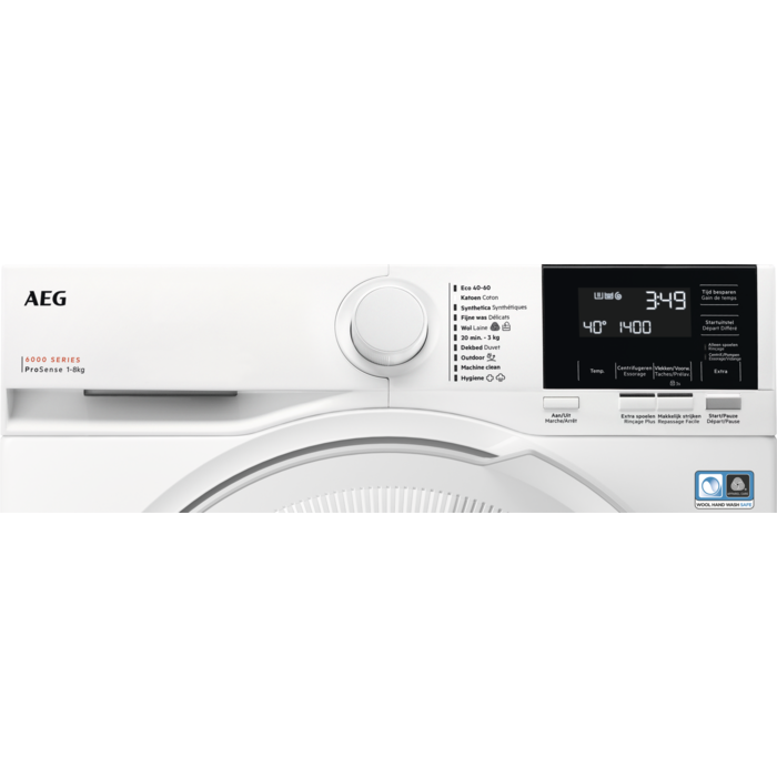AEG - Machine à laver 8 kg - LR63R862