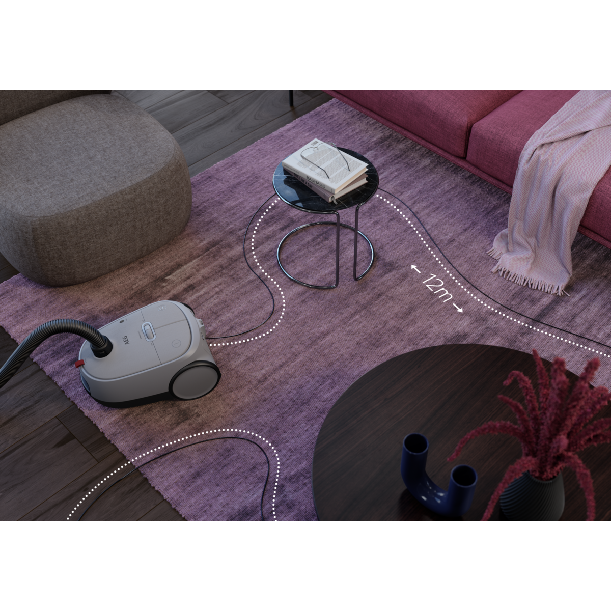 AEG - Aspirateur avec sac - AB61A5UGT