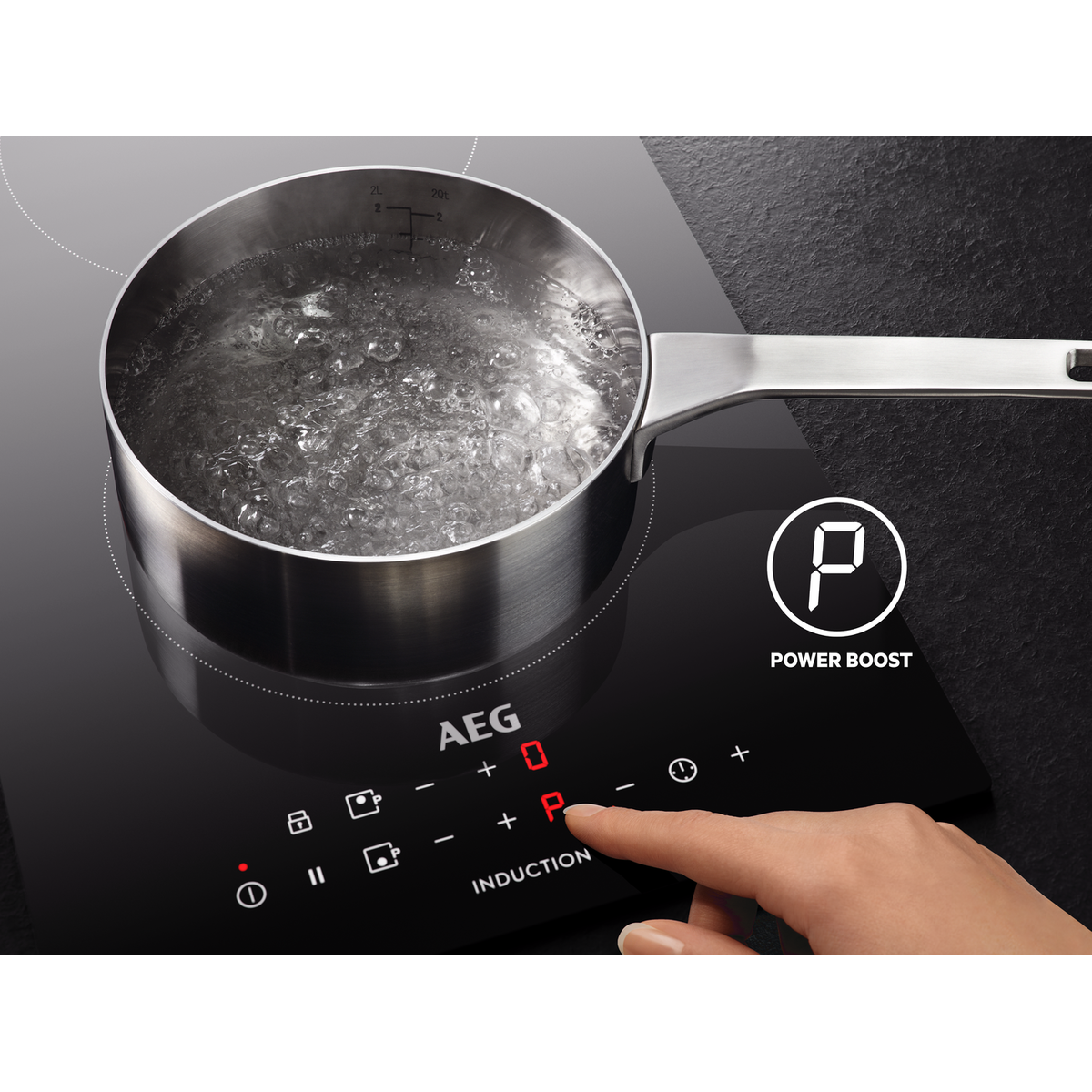 AEG - Taque à induction - IKB32300CB