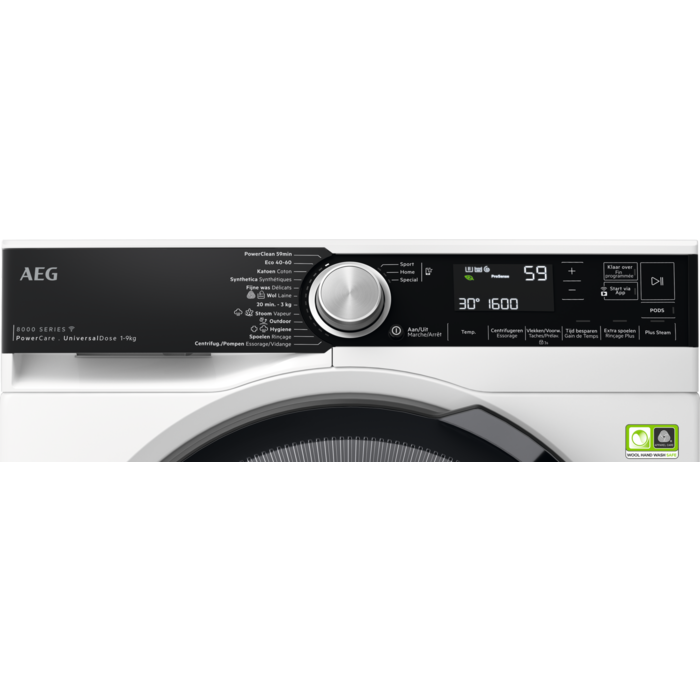 AEG - Machine à laver chargement frontal - LR87UC966