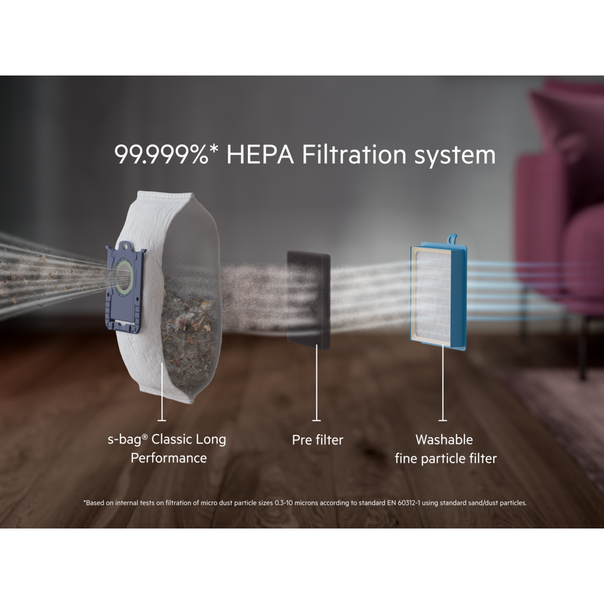 AEG - Aspirateur avec sac - VX82-1-4MB