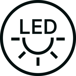 Brosse avec LED