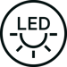 Brosse avec LED