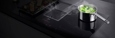 Table de cuisson Hotte Combo