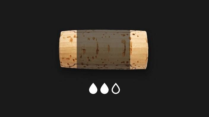 Bouchon en parfaite humidité