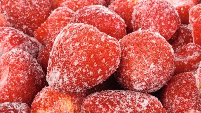 Fraises congelées