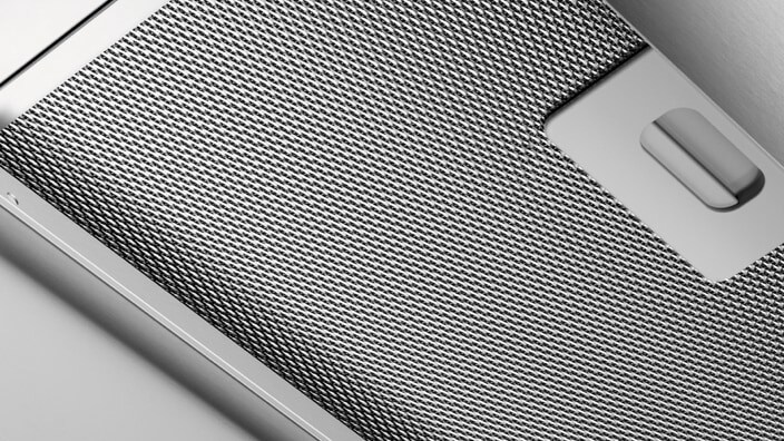 Filtre maillé en aluminium