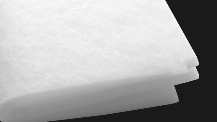 Filtre à graisse à usage unique