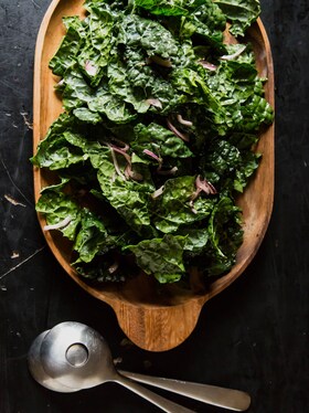 Une salade fraîche bien charnue