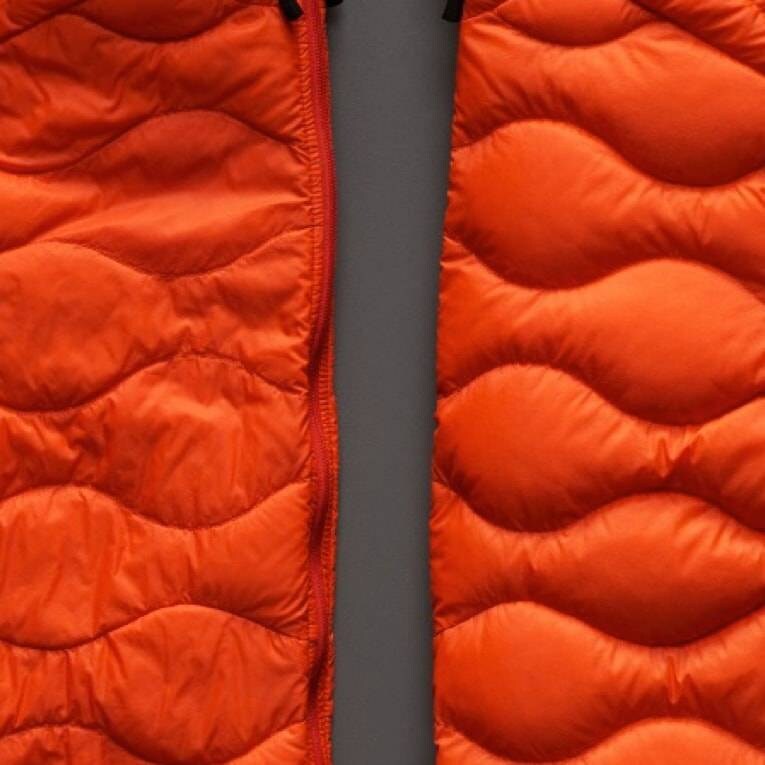 Veste en duvet orange