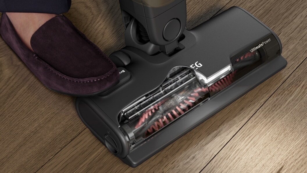 Rouleau-brosse sur l'aspirateur