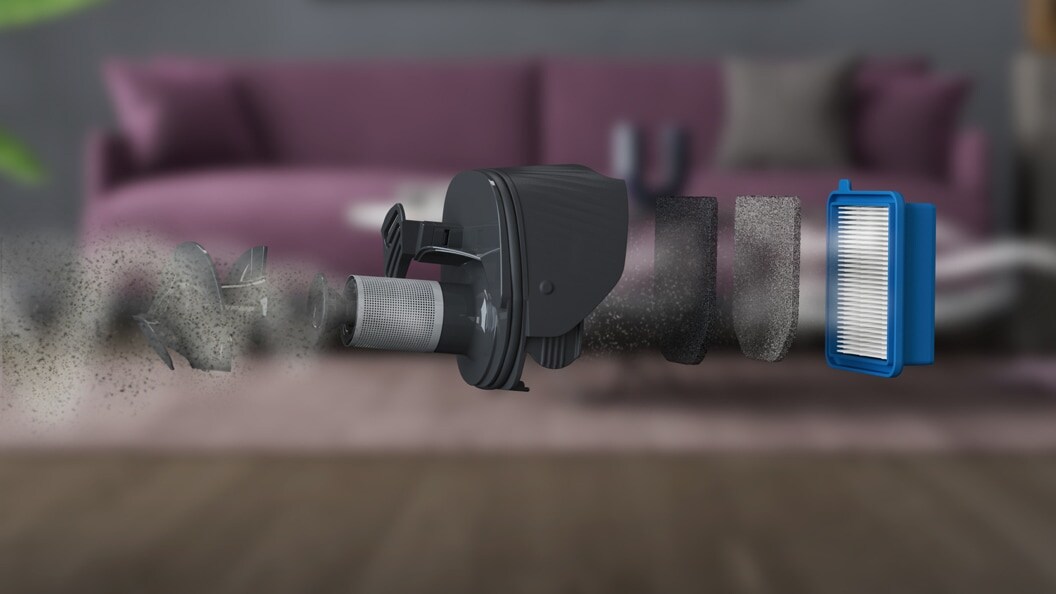 Gros plan sur la technologie de filtration en 5 étapes