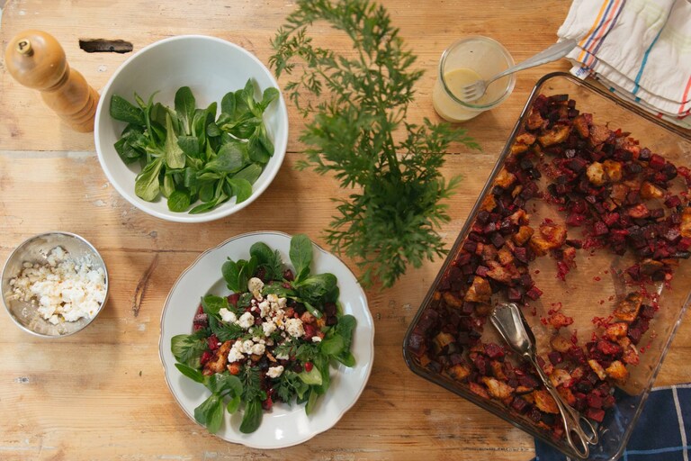 La salade César avec les restes  par Culinary Misfits