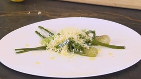 Fenouil confit du AEG chef Filip Claeys