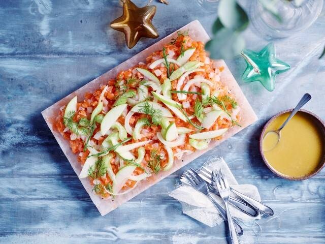 Tartare de saumon