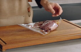 Ustensiles nécessaires pour la préparation de la bavette sous vide