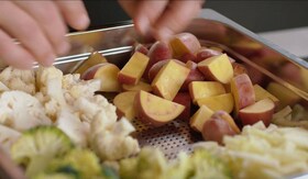 Ingrédients pour le filet mignon d’agneau au four combiné vapeur