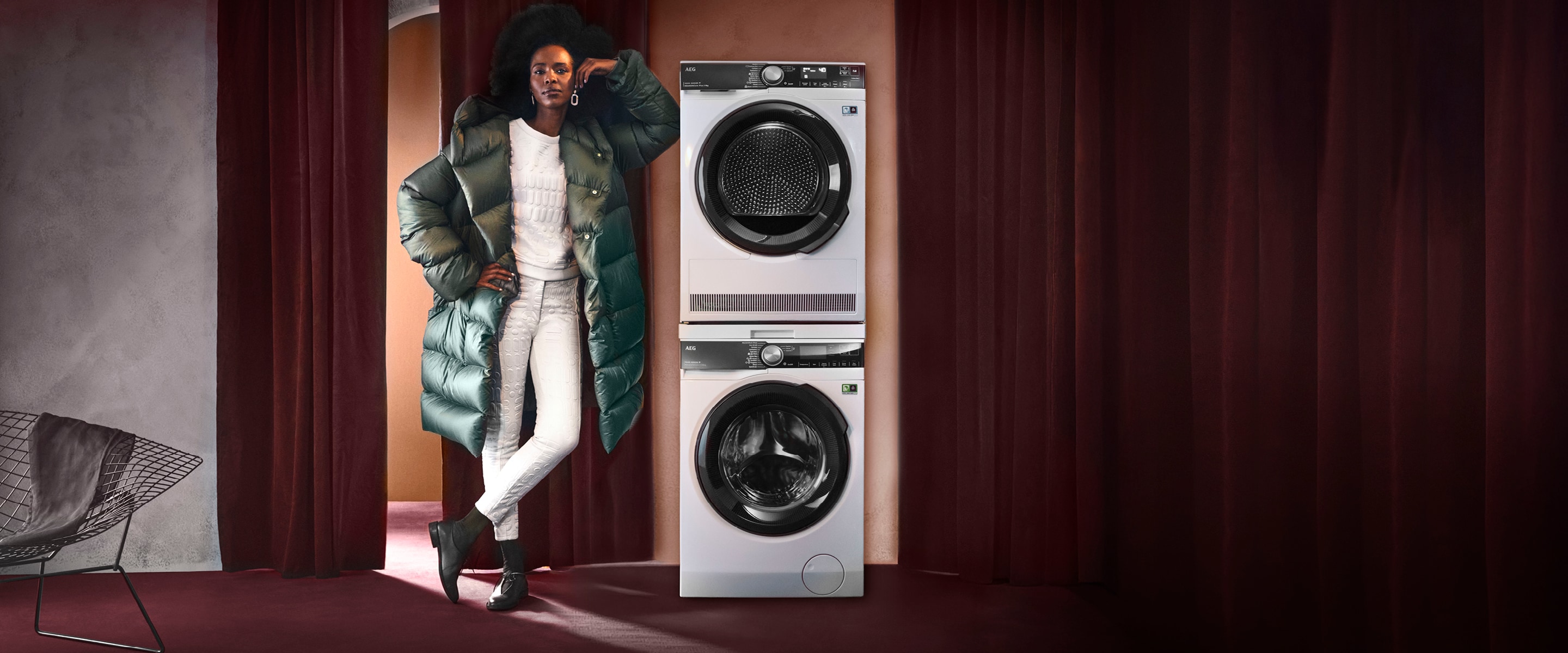 Cashback sur les lave-linges et sèche-linges AEG