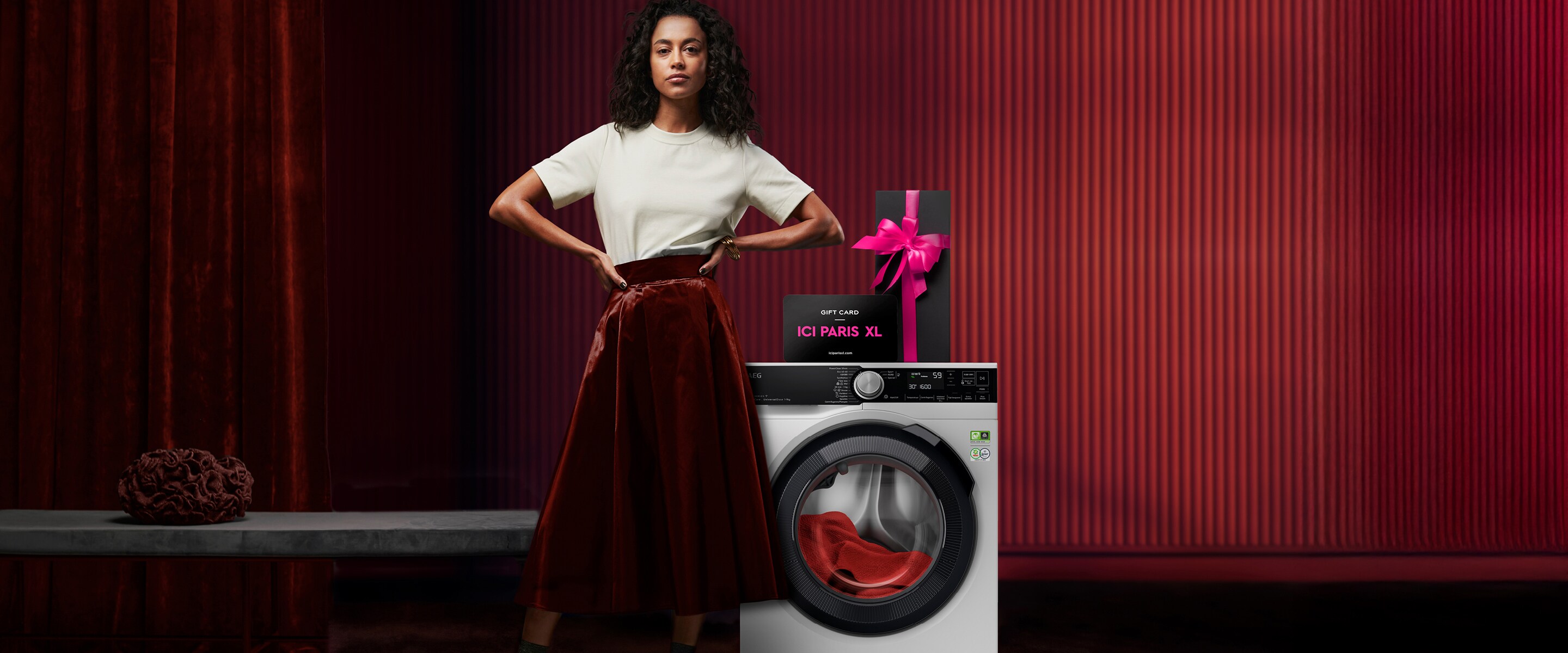 Promo sur les lave-linges et sèche-linges AEG