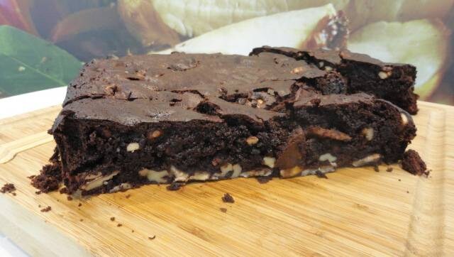 Feedzone brownies aux bananes séchées, miel et noix
