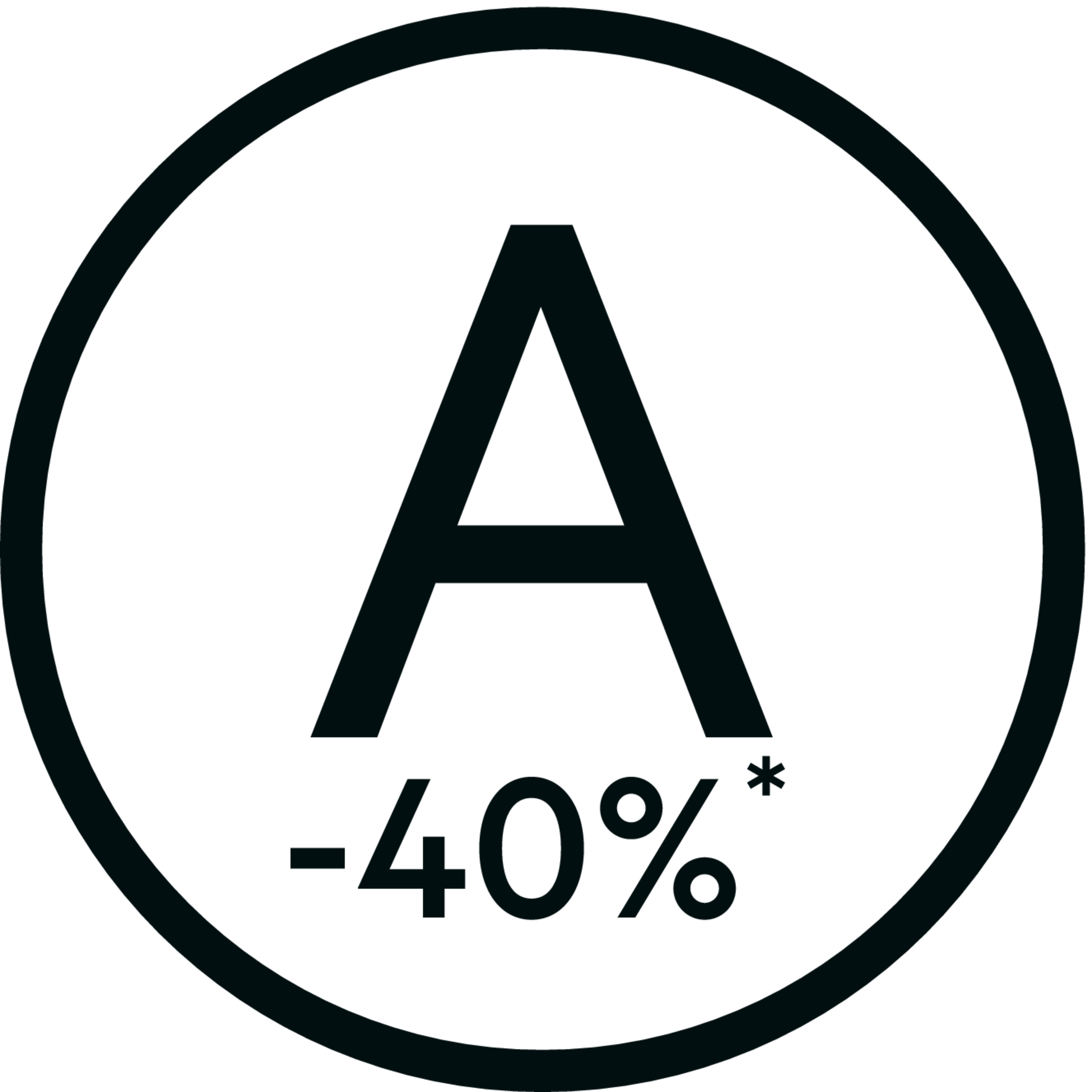 40% plus performant que le label énergétique A