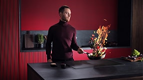 Plaque à induction SaphirMatt d'AEG