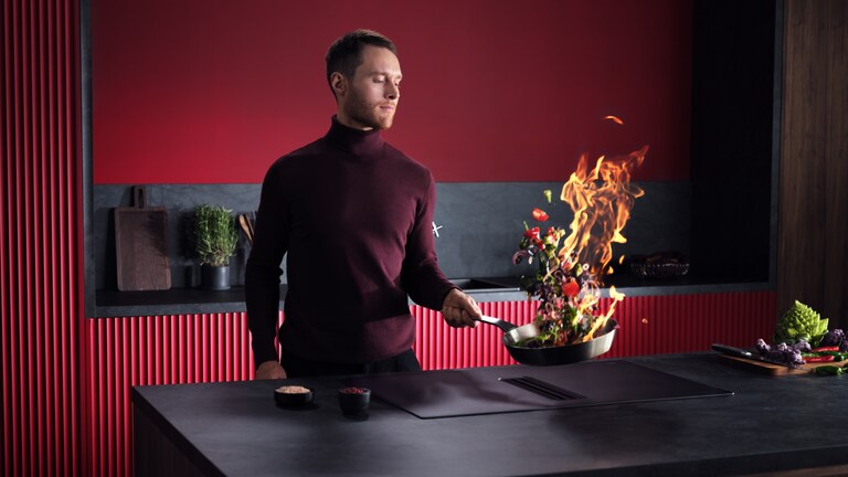 Taque à induction SaphirMatt d'AEG