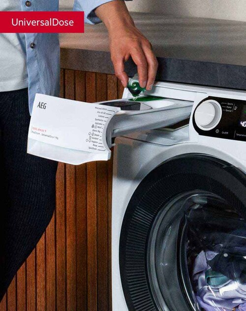 Lave-linge avec tiroir universaldose 